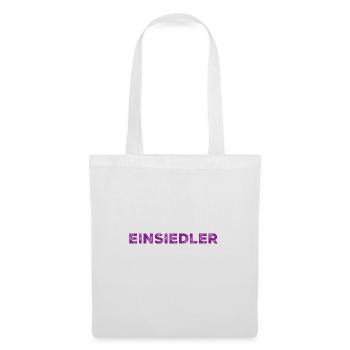 vor dir steht ein Einsiedler - Stoffbeutel - Weiß - Vorne