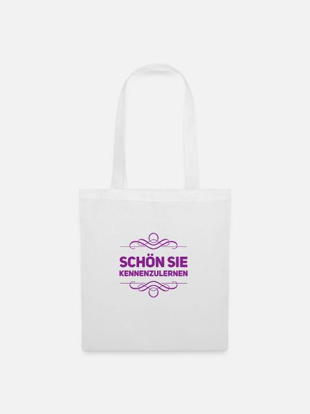 sie mag ich - Stoffbeutel - Weiß