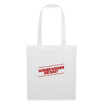 das sollten die nicht wissen - Stoffbeutel - Weiß - Vorne