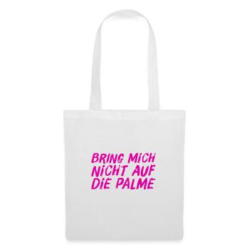 Stress mich nicht - Stoffbeutel - Weiß - Vorne