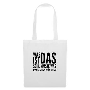 das wird schon - Stoffbeutel - Weiß - Vorne