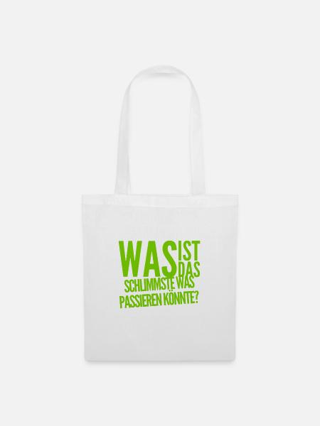 es wird gut werden - Stoffbeutel - Weiß