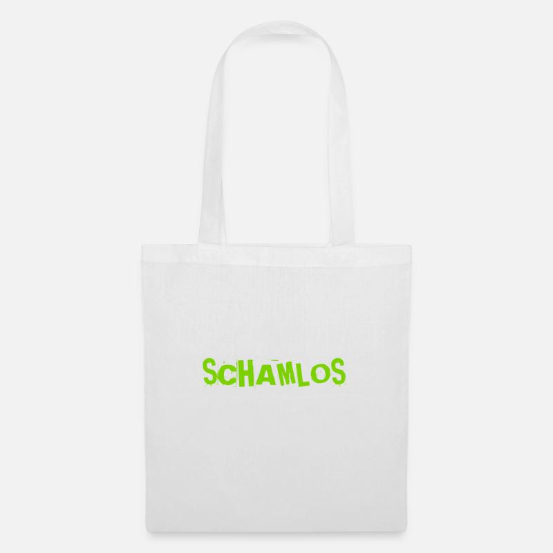 ich bin schamlos - Stoffbeutel - Weiß