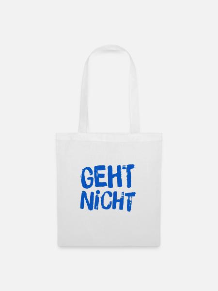 es ist kaputt - Stoffbeutel - Weiß