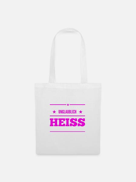 ich bin bezaubernd - Stoffbeutel - Weiß