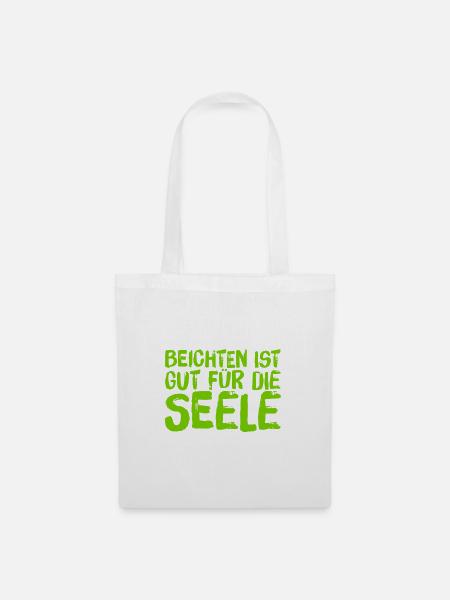 gut für die Seele - Stoffbeutel - Weiß