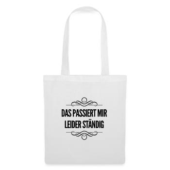 das kenne ich schon - Stoffbeutel - Weiß - Vorne