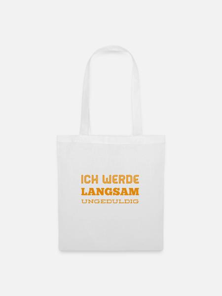 Unruhe - Stoffbeutel - Weiß