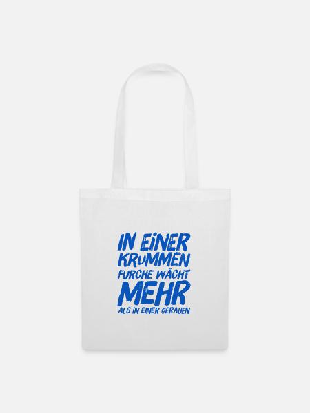 steh zu dir - Stoffbeutel - Weiß