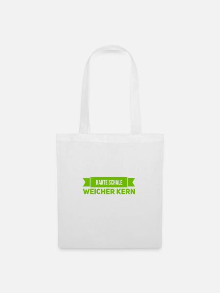 innen weich - Stoffbeutel - Weiß