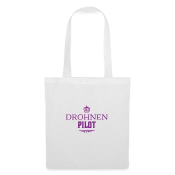Drohnen sind mein Leben - Stoffbeutel - Weiß - Vorne