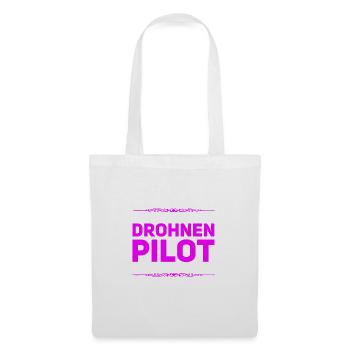 ich liebe Drohnen - Stoffbeutel - Weiß - Vorne