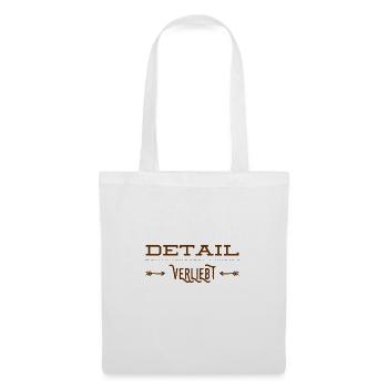Les détails, c’est mon truc - Sac en tissu - blanc - Devant