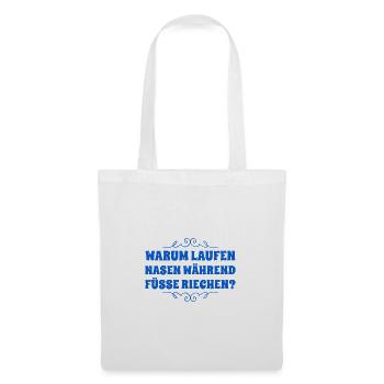wieso ist das so? - Stoffbeutel - Weiß - Vorne