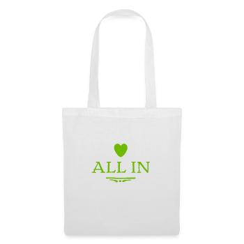 all in ist mein Ding - Stoffbeutel - Weiß - Vorne