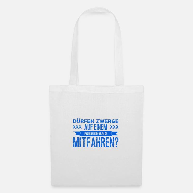 dürfen die das? - Stoffbeutel - Weiß