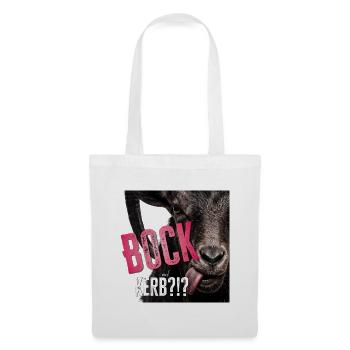 Kerb Motiv Bock - Stoffbeutel - Weiß - Vorne