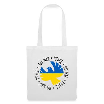 Pas de guerre - kein Krieg - Sac en tissu - blanc - Devant