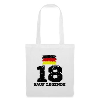 Deutschland Sauf Trikot Mallorca Party Legende - Stoffbeutel - Weiß - Vorne