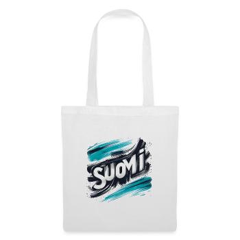 Suomi Finlande Finlande - Sac en tissu - blanc - Devant