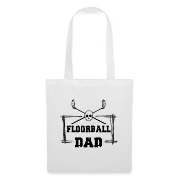 floorball floorball-dad unihockey-sport - Stoffbeutel - Weiß - Vorne