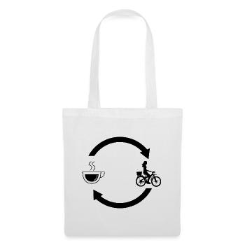 Loading coffee Arrows and cycling 2 - - Tote Bag - white - Front