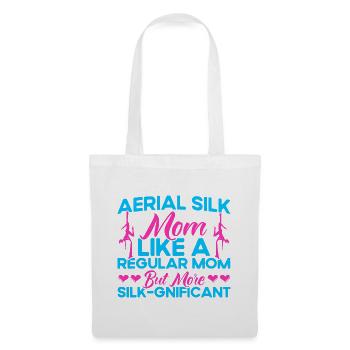 Aerial Silk Aerial Acrobats Aerial Yoga Workout Gesc - Tote Bag - white - Front