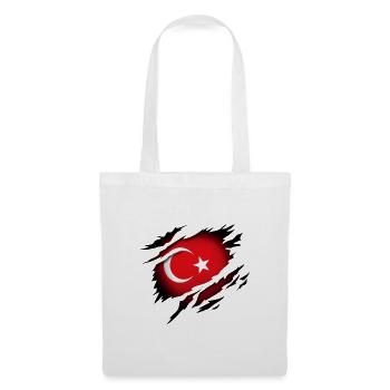 La Turquie dans l’âme - Sac en tissu - blanc - Devant