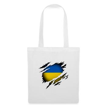 Ukraine at heart - Tote Bag - white - Front