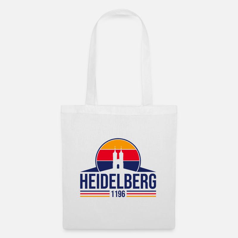 Heidelberg - Stoffbeutel - Weiß
