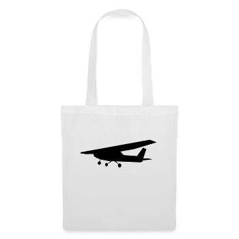 Cessna 152 - Stoffbeutel - Weiß - Vorne