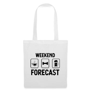 Prévisions du week-end 4 - (2) - Sac en tissu - blanc - Devant