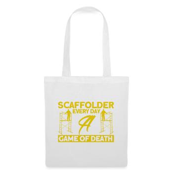Scaffolding Scaffolding Scaffolding Scaffolding Builder Gift - Tote Bag - white - Front