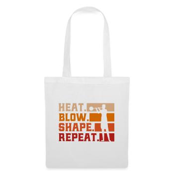 Souffleurs de verre Souffleurs de verre Souffleurs de verre Cadeau - Sac en tissu - blanc - Devant