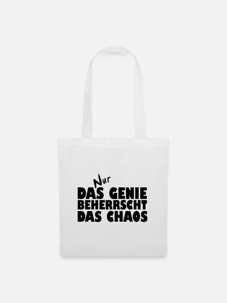 DasGenie - Stoffbeutel - Weiß