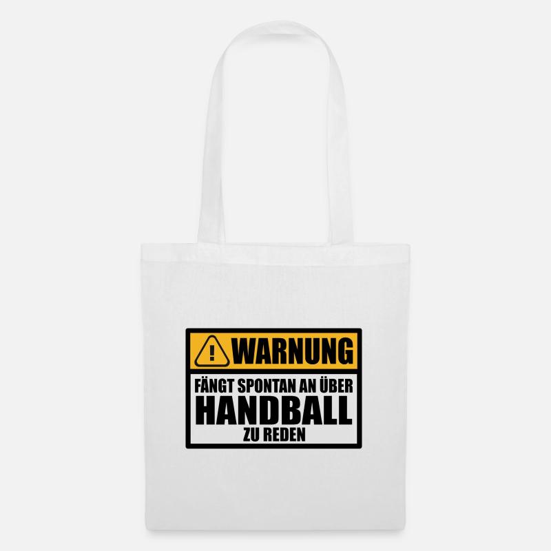 Handball Trainer Handballtrainer Abschiedsgeschenk - Stoffbeutel - Weiß