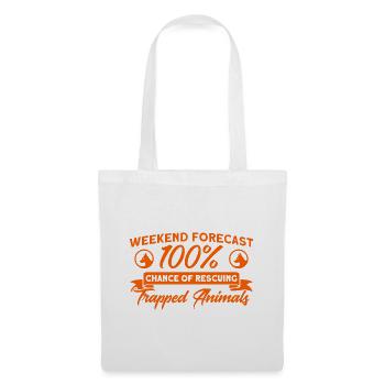 Animal inspector strays catch gift - Tote Bag - white - Front
