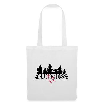 Canicross dogrun "running with dog" - Tote Bag - white - Front