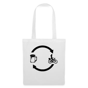 Beer Load Arrows and Cycling 2 - - Tote Bag - white - Front