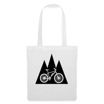Triangle Mountain and Ebike - - Tote Bag - white - Front