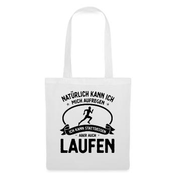 Naturlich kann Ich Mich AUFEGENICHE KANN STATTDESS - Stoffbeutel - Weiß - Vorne