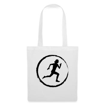 Corrik et la course à pied - - Sac en tissu - blanc - Devant