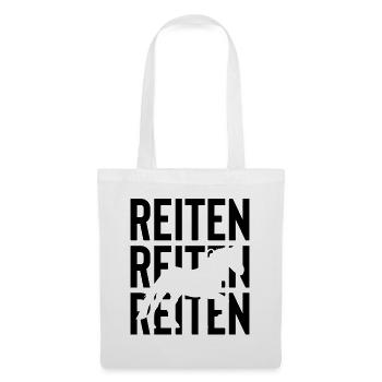 REITEN - - Stoffbeutel - Weiß - Vorne