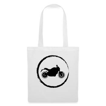 Cricle et Moto - (MOTO) - Sac en tissu - blanc - Devant