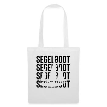 Segelboot - - Stoffbeutel - Weiß - Vorne