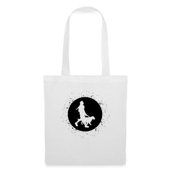 Circle with syringes and dog - (3) - Tote Bag - white - Front