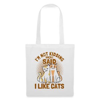 Cats Cat Owner Pet Animals Gift - Tote Bag - white - Front