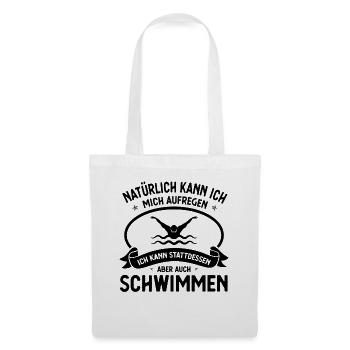 Naturlich kann ich mich an aufgeneich Kannddessen - Stoffbeutel - Weiß - Vorne