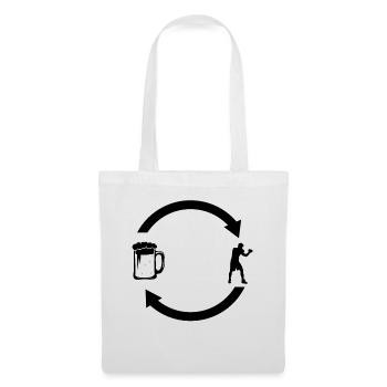 Beer load arrows and boxes - - Tote Bag - white - Front