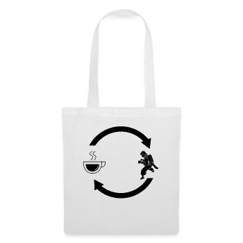 Coffee load arrows and fire brigade - - Tote Bag - white - Front
